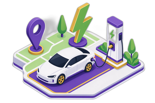 EV Charging Network Platform interface