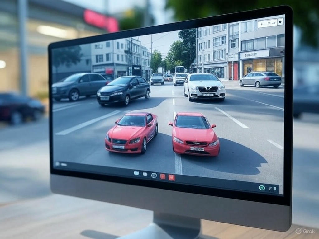 Vehicle Detection System interface